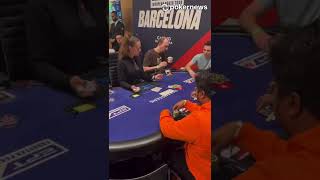 100,000€ Buy-in with Neymar at EPT #shorts #poker #pokerstars #EPT