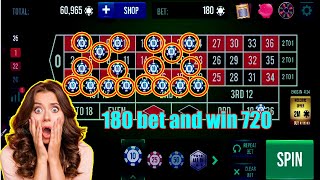 180 bet and win 720 | Best Roulette Strategy | Roulette Tips | Roulette Strategy to Win