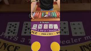 Poker Hands in Under a Minute #casino #vegas #lasvegas #poker