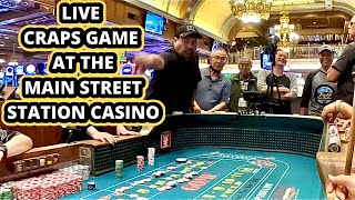 The Main Street Casino Craps Tables! The Home of the 20X Times odds!