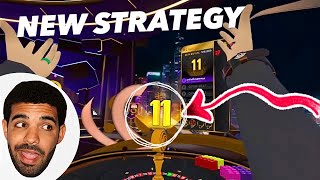 Using Drakes roulette strategy Win BIG?! pokerstars vr