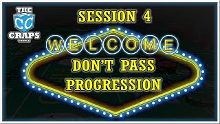 Don’t Pass Progression Craps Strategy Session 4