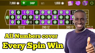 🇬🇧📶📶All Numbers Cover Roulette Every Spin Win | Roulette Strategy To Win