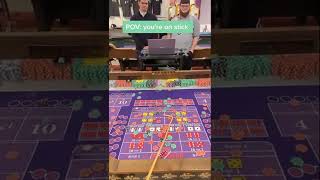 POV: you’re on stick #craps #casinodealer #dice