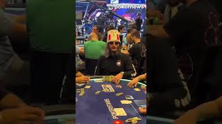 KFC Bucket on Head at EPT Barcelona #shorts #poker #pokerstars #ept