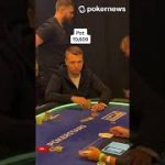 Misclick in Poker Tournament! #shorts #poker #pokerstars #ept