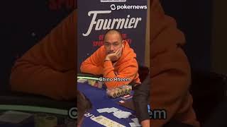 Insane Soul Read by Chino Rheem #shorts #poker #pokerstars #ept