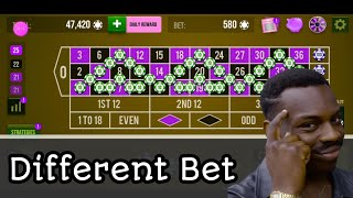 🌹🤔 Different Bet | 🌾📶Roulette Strategy To Win 🌹🌹| Roulette