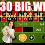 1230 BIG WIN | Best Roulette Strategy | Roulette Tips | Roulette Strategy to Win