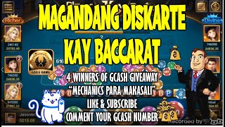 MAGANDANG DISKARTE SA BACCARAT || EAGLE GAME