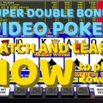 FULL PAY SUPER DOUBLE BONUS Video Poker Strategy HOW TO WIN! Ep 24 Watch and Learn Master Strategy