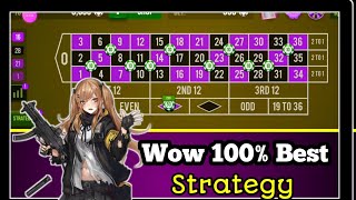 🇬🇧📶📶 100% Best Strategy 🌹🌹 | Roulette Strategy To Win | Roulette