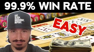 99.9% WIN RATE BACCARAT STRATEGY!!! (EASY)