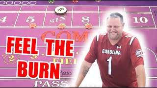 🔥FEEL THE BURN🔥 30 Roll Craps Challenge – WIN BIG or BUST #195