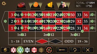 🗾A Perfect Place Betting Strategy To Easy Winning At Roulette | Roulette Strategy To Win | Roulette