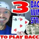 Christopher Mitchell Tells How To Play Baccarat & Gives 3 Baccarat Winning Strategies.