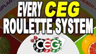 Every CEG Roulette System Review since January!