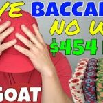 Baccarat Casino- Christopher Mitchell Plays Live Baccarat For Real Money.