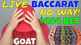 Baccarat Casino- Christopher Mitchell Plays Live Baccarat For Real Money.