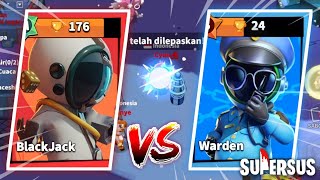 BLACKJACK VS WARDEN | TIPS TETAP SANTAI DI TAHAN WARDEN | SUPER SUS INDONESIA