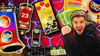 Going Hard On New Monopoly, Lighting Roulette & Crazy Time!!!