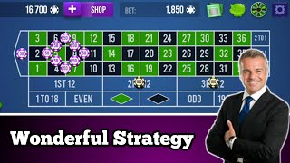 🌹🌹Roulette Wonderful Strategy🌹🌹 | Roulette Strategy To Win | Roulette