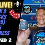 Which Craps Pressing Strategy is the Best? Rack 2 Blacks vs Mid Press Round 2