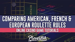 American vs French vs European Roulette Explained! | Online Casino Game Tutorials