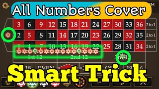 Roulette Smart Trick| Roulette Strategy To Win | Roulette