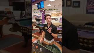 How to do the Up and Over Chip trick! #casinodealer