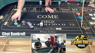 Chat Turns $600 into $8k on Craps – Casino Quest After Dark (9.4.2022)