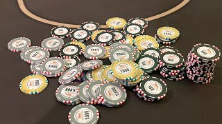 Binking SETS And Stacking PILES! MGM Grand $2500 Day 1 | Poker Vlog #462