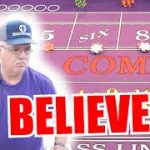 🔥BELIEVE!!🔥 30 Roll Craps Challenge – WIN BIG or BUST #198