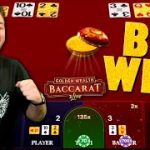 BIG WINS on Golden Wealth Baccarat!