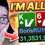 WINNING $15,000 ALL-IN With King High!
