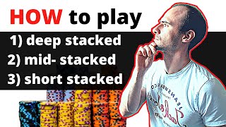 How Stack Size influences your Poker Strategy