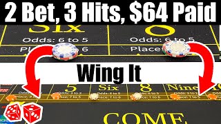 Get $64 Across in 3 Hit or less w/ this Craps System