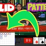 BACCARAT SESSION: Solid Pattern for Table Hopping Strategy|Baccarat Strategy | How to Win  Baccarat