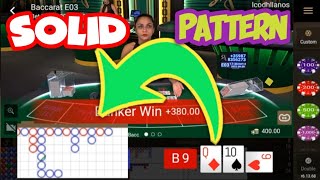 BACCARAT SESSION: Solid Pattern for Table Hopping Strategy|Baccarat Strategy | How to Win  Baccarat