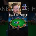 Insane Poker Hand…. | PokerStaples Shorts