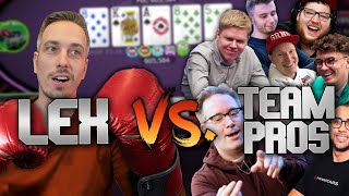 Lex vs. PokerStars Team Pros ♣ Poker Highlights