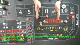 Good Craps Strategy?   A real world Iron Cross Variant, similar to the Quarter Pounder with Ease