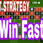 Roulette fast win strategy