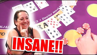 🔥INSANE!!🔥 10 Minute Blackjack Challenge – WIN BIG or BUST #148