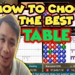 HOW TO CHOOSE TABLE FOR ESKALERA/MARTINGALE STRATEGY