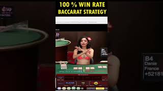 Baccarat Tips and strategies #shorts