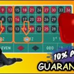 Roulette System Based On Dozens Guarantees 10% Profit In Few Minutes | THE GOLDEN WHEEL