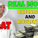 Professional Gambler Plays Baccarat And Roulette.