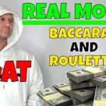Professional Gambler Plays Baccarat And Roulette.