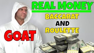 Professional Gambler Plays Baccarat And Roulette.